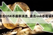 盘古OSK币最新消息_盘古osk币是骗局吗