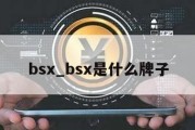 bsx_bsx是什么牌子