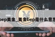 bep美金_美金bep是什么意思