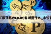 香江激荡起WEB3的春潮是什么_小说香江