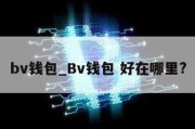 bv钱包_Bv钱包 好在哪里?