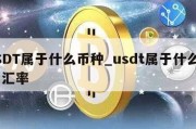 USDT属于什么币种_usdt属于什么币种 汇率