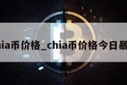 chia币价格_chia币价格今日暴跌