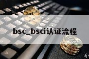 bsc_bsci认证流程