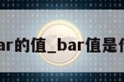 hbar的值_bar值是什么