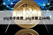 pig币手续费_pig币要上ok吗