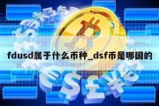 fdusd属于什么币种_dsf币是哪国的