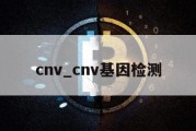 cnv_cnv基因检测