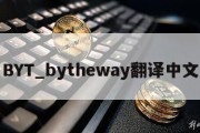 BYT_bytheway翻译中文