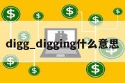 digg_digging什么意思