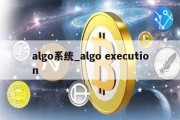 algo系统_algo execution