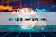 mnt全称_mnt全称linux