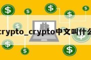 crypto_crypto中文叫什么