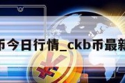 ckb币今日行情_ckb币最新价格