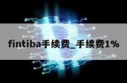 fintiba手续费_手续费1%