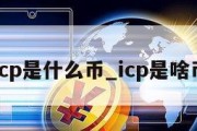 icp是什么币_icp是啥币