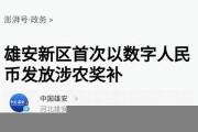 雄安数字货币发放标准是什么样的啊