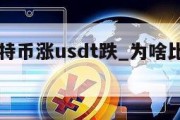 为什么比特币涨usdt跌_为啥比特币一直涨