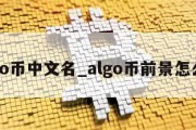 algo币中文名_algo币前景怎么样